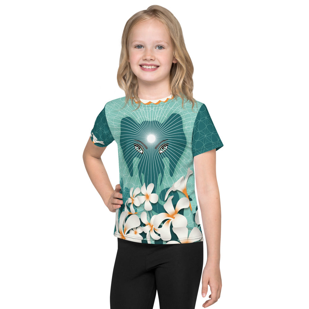 „PFEFFERMINZ DSCHUNGEL“ Kids T-Shirt in Minze