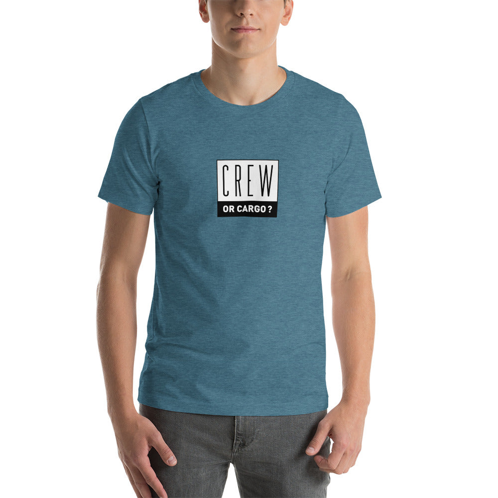 „CREW OR CARGO?“ Statement T-Shirt
